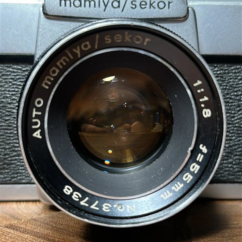 MAMIYA/SEKOR 1000 DTL 35mm SLR Camera with 55mm f/1.8 Lens